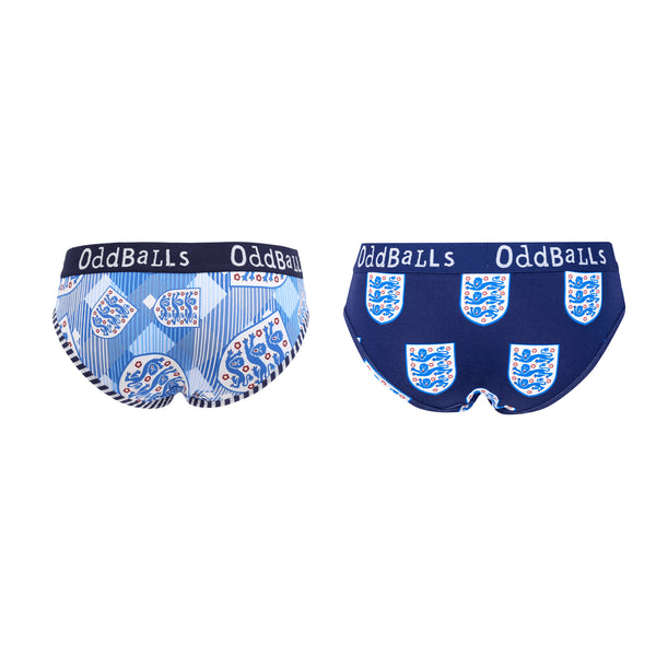 England FA Classic Bundle - Ladies Briefs 2 Pack Bundle