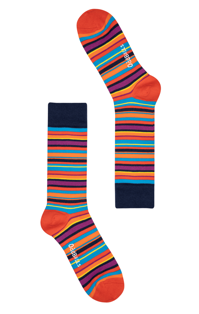 Multi Lines - Socks Size 1-2