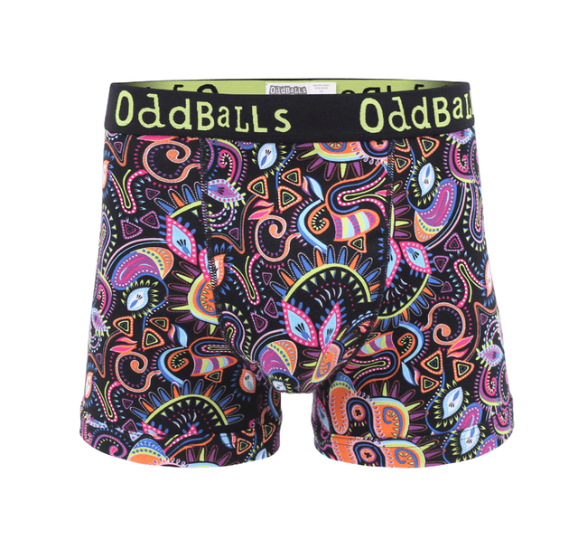 Neon Rave - Teen Boys Boxer Shorts
