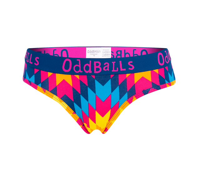 Oddballs Ladies Briefs (Blue) – Wigan Athletic FC