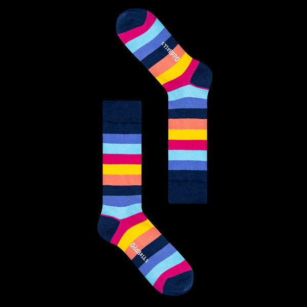 Pink Stripes - Socks