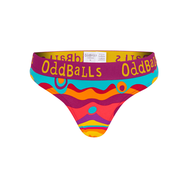 oddBalls WRU Wales Red - Ladies Briefs — Giftware Wales
