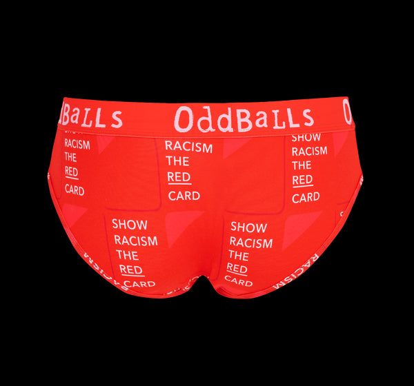 Show Racism The Red Card - Ladies Briefs