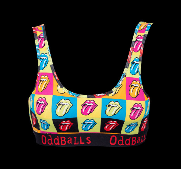 The Rolling Stones - Multi - Ladies Bralette