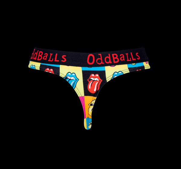 The Rolling Stones - Multi - Ladies Thong