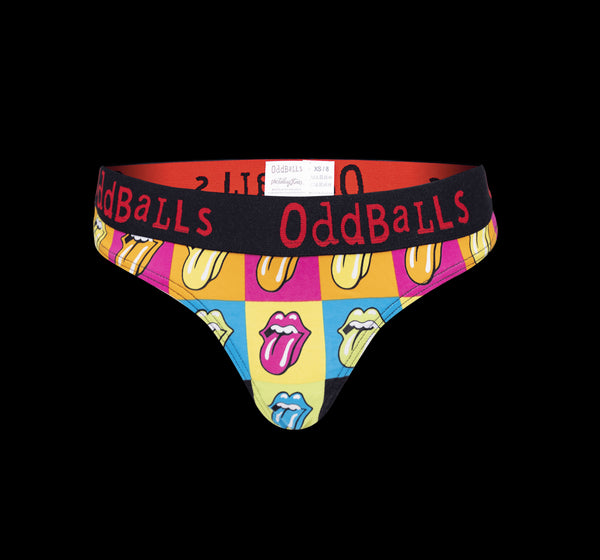 The Rolling Stones - Multi - Ladies Thong