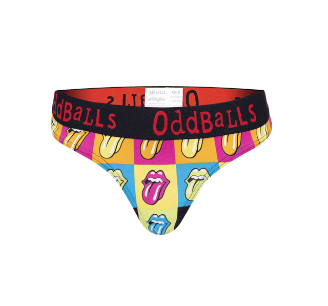 The Rolling Stones - Multi - Ladies Thong