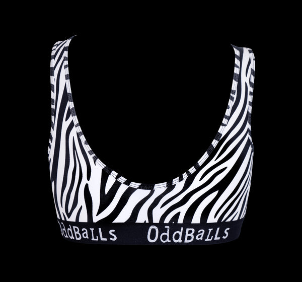 Zebra Crossing - Ladies Bralette