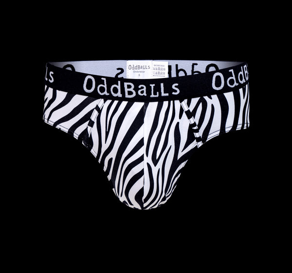 Zebra Crossing - Mens Briefs